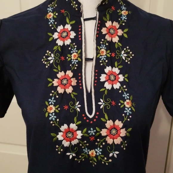 Lily Vintage Chinese Women's Top - Picture 3 of 7